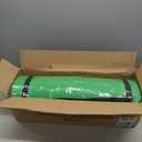 Fitvids All-Purpose 2/5-Inch (10mm) Extra Thick High Density Anti-Slip Exercise Pilates Yoga Mat with Carrying Strap, Multiple Colors (Green)