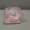 Pack of 10 NWK Cake Stand Set, with 3 x Two-Tier and 3 x Three-Tier Cupcake Stands, 4 x Appetizer Trays, 1 x Tablecloth for Birthday Bridal Baby Shower Party (Pink)