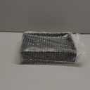 Saillong Doorbell Chime Cover Box Only, Decorative Wood Doorbell Cover for Wall inside With Geometric Design, Universal Indoor Doorbells Covers with Self Adhesive Tape, Easy to Install(Black)