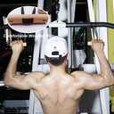LARA STAR Pull Up Handles Grips Fitness Strap Heavy Duty Cable Machine Handles Training Grip Strength Sling Trainer for Home Gym Pull-up Bars Barbells and Pulling Machines (Beige)