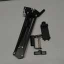 PHOTOMYNE Sturdy Flexible Phone Holder for Desk, Table, Office, Kitchen with Clamp for Photo Album Scanning, iPhone Holder for Desk- Black