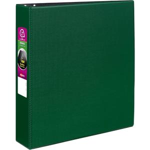 Avery Durable 3 Ring Binder, 2" Slant Rings, 1 Green Binder (27553)