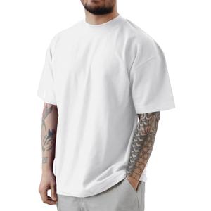 Men's Casual Oversized Tshirts Workout Short Sleeve T-Shirt Dry Fit Lightweight Crewneck Tee Tops (Size XX-Large)