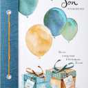 Hallmark Birthday Card for Son - Classic Illustrated Design