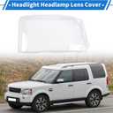 Headlight Lens Cover Headlight Headlamp Lense Clear Lens Cover for Land Rover Discovery 4/LR4 2010-2013 Clear PC 1 Pcs Front Right Car