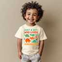 Dinos Toddler Boys Shirt, Ask me About My Dinosaurs Rawr Roar Baby Boys Toddler Girls Tee, 2-6T (Loves)
