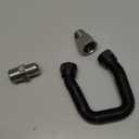 Stanbroil 3/4" x 12" Non-Whistle Flexible Flex Gas Line for Natural Gas or Liquid Propane Fire Pit and Fireplace