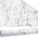 Geosar 10 Sheets Drawer Liners for Dresser Scented Drawer Liners Drawer Paper Liner Non Adhesive Scented Liners for Drawers Fragrant Drawer Liners for Home Shelf Closet(Marble)