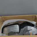 Passenger Side Mirror Compatible with 2009-2018 Dodge Ram 1500 2010-2018 Dodge Ram 2500 3500 4500 Mirror with Manual Fold Heated Turn Signal Light Puddle Light Black9 Pins