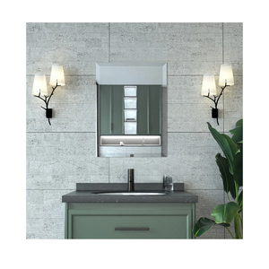 Mirrorons Beveled Mirror, Bathroom Mirrors for Wall 18" x 24", Frameless Rectangle Bathroom Mirror with Beveled Edge, Hangs Horizontally or Vertically, Tempered Glass Upgraded Packing