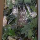MISSPIN 5.9Ft Eucalyptus Garland with Flowers, Artificial Fake Flower Greenery Spring Garland for Baby Shower Wedding Mantle Table Centerpiece Spring Decor (Champagne)