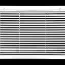 25" X 16" Aluminum Return Grille - Easy Air Flow - Linear Bar Grilles [Outer Dimensions: 26.5"w X 17.5"h]
