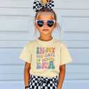 100 Days of School Shirt Kids Boys Girls Funny 100th Day of School Costume 101 Day Celebration Gifts Tops Apricot (Beige, M)