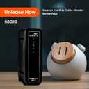 Arris (SBG10) - Cable Modem Router Combo - DOCSIS 3.0 16 x 4 Gigabit & AC1600 WiFi, [Check with Your Provider for Compatibility] 400 Mbps Max Internet Speeds