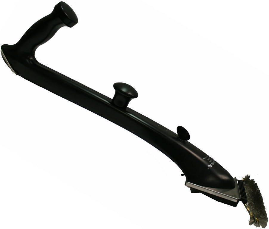 Grill Daddy Pro Bristle Lock Safety Grill Brush - Cleans BBQ Easily with Steam and no Harmful Chemicals - For Use on All Stainless Steel, Iron & Porcelain Barbecues.