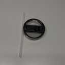 Dreamfocus 64 oz Leak Proof Flip Straw Lid Replacement for Stanley 64 oz Quencher H2.0 and ProTour Tumbler (Black)