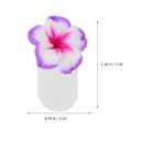 Angoily 32Pcs Silicone Toe Separators for Women Nail Polish Soft Reusable Pedicure Toe Spacers Nail Art Tool 1.18X0.79X0.51 Inch