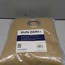 Sun Zero Easton Blackout Energy Efficient Grommet Curtain Panel, 40" x 95", Taupe(pack of 1)