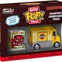 Funko Pop Bitty Ride: Marvel - Deadpool with Chimichanga Truck - Collectable Vinyl Figure - Gift Idea - Official Merchandise - Toys for Kids & Adults - Superheroes Fans - Model Figure for Collectors
