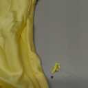 Realtix Elegant Satin Off The Shoulder Ruched Backless Maxi Dress for Women Strapless Tube Sleeveless Fitted Bridesmaid Dresses Yellow, M