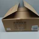 Dimmable Modern Mid-Century Ceiling Light, White and Gold LED Semi Flush Mount Ceiling Light, 5CCT 2700K-6000K Lighting Fixture Ceiling Lamp with Glass Shade for Bedroom Kitchen Living Room, 15.8in