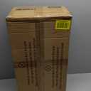 28 Inch Small Cat Tree Tower for Indoor Cats, Cat Condo House with Large Perch, 2 Cat Caves, Scratching Posts, Beige