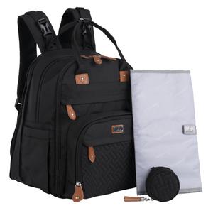 BabbleRoo Extra Large Diaper Bag Backpack, Expandable Baby Bag with Up to 50% More Capacity - Travel Essentials Baby Bag Tote with Changing Pad, Stroller Straps & Pacifier Case - Unisex, Black BabbleRoo Extra Large Diaper Bag Backpack, Expandable Baby Bag with Up to 50% More Capacity - Travel Essentials Baby Bag Tote with Changing Pad, Stroller Straps & Pacifier Case - Unisex, Black