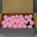 Vinsot 6 Sets Baby Shower Games Bridal Funniest Baby Shower Play, Interactive Shaking Balls for Boy or Girl, Table Tennis Twerk Game (Pink)