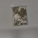 uxcell M6 x 20mm Flanged Hex Head Bolts, 20Pcs Zinc-Plated Carbon Steel Flange Hexagon Screws with Nuts, Fully Threaded, for Machinery Industry Home Appliances