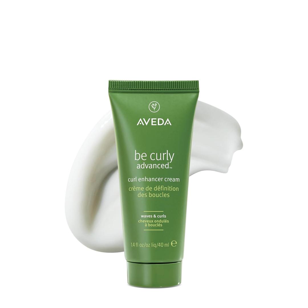 Aveda Be Curly Advanced Curl Enhancer Hair Cream | Defines Curly and Wavy Hair | Hydrates, Reduces Frizz, Adds Shine | Air Dry or Blow Dry | Silicone Free | 98% Naturally Derived*