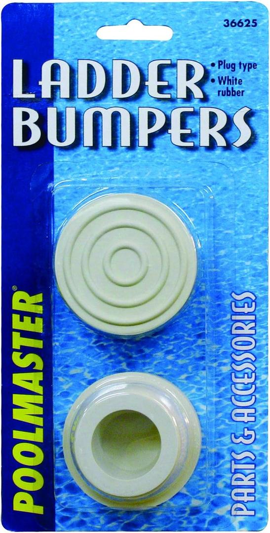 Poolmaster 36625 Swimming Pool Ladder Bumper Cap Set, 2-14 Inch, Inside Plug Fit