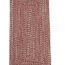Colonial Mills Macon Tweed Runner - Vermelho torrado, 76,2 cm x 2,3 m 30"x0.90"