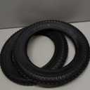 YUNSCM 2-PCS 12.5" Kid Bike Tires 12  x 2  (57-203) and 12/12.5" Heavy Duty Bike Tubes Schrader Valve Compatible with 12.5 x 2.25 12 1/2 x 2 1/4 Bike Bicycle Tires and Tubes (Y-558)