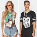 LATMAP DOUBLE ZIP Clear bags Stadium Approved Crossbody Sling Bag Fanny Pack Purses for Women Men Belt bag for Stadium Events