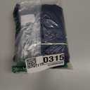 Morezi Dog Zip Up Raincoat with Reflective Buttons, Rain/Water Resistant, Adjustable Drawstring, Removable Hood, Raincoats with Legs 8lbs to 80lbs - Dark Blue - Medium