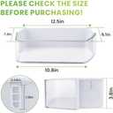 DA63-06963A DA97-12650A Door Shelf Bin (Right) for Sams-ung Refrigerator Door Shelf RF260beaesg RF260beaesr RF260beaeww RF263beaesr, Sam-sung Fridge Door Shelves by AMI PARTS