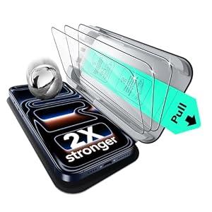 ESR 3 Pack for iPhone 17 Pro Max Screen Protector, Classic