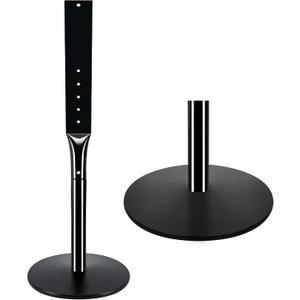Heavy Duty Parking Sign Post Stand 49", 20lbs Cast Iron Base Sign Post for Outside Sign Holder, Yard Sign Stand, Street Sign Post, Black