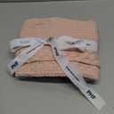 PHF 100% Cotton Waffle Pillow Shams Standard Size, 2 Pack 20" x 26" Soft Skin-Friendly Pillowcases, No Filling, Aesthetic Woven and Breathable Waffle Weave Pillow Case Covers for Bed, Pink