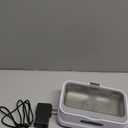 Ultrasonic Jewelry Cleaner: 48Khz Ring Cleaner Ultrasonic Machine with Digital Timer, 4 Cleaning Modes, 24W Sonic Cleaner for Jewelry, Glasses, Retainer, Watch Strap, Home & Travel Use, 13.5oz (White)