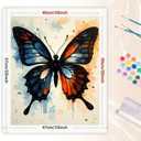 TAOPAOLAB Animal Paint by Numbers Kit for Adults - DIY Colorful Butterfly Painting on Canvas 16x20In, Acrylic Paint Set, Suitable for Beginners, Art for Home Decoration or Gifts