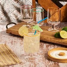 Infuse 4Pc Stackable Glass Goblet Set