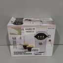 Espresso Machine with Steam Milk Frother Semi Automatic 20 Bar Compact Green with Toggle Switch for home Cafetera Espresso, Latte, Cappuccino, Americano, Macchiato