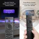 Voice Remote for Samsung-TV-Remote Replacement, Universal for 2019-2024 Samsung Smart TV Remote Control with Voice Control, No Solarcell