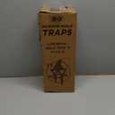 Mole Traps 2 Pack, Scissor Mole Trap That Kills Best Mole Traps for Lawns Ground, Easy Step Mole Eliminator, Black Coated