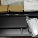 Rfiver Mobile TV Cart Rolling TV Stand for 37-75 inch TVs Up to 150lbs
