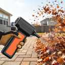 Super Power Electric Air Duster: 135,000RPM Stepless Speed Rechargeable Cordless Blower for Patio Leaf Cleaning, BBQ Fire Starting and Car Snow Removal - DW186