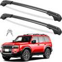 Tuyoung 300lbs Roof Rack Cross Bars Compatible with 2024 2025 2026 Toyota Land Cruiser 250 & 2024 2025 Lexus GX550 with Raised Side Rails, Lockable Aluminum Heavy Duty Roof Rails Crossbars