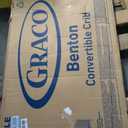 Graco Benton 5-in-1 Convertible Crib GREENGUARD Gold Certified, Converts from Baby Crib to Toddler Bed, Daybed and Full-Size Bed, Fits Standard Full-Size Crib Mattress (White)