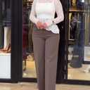 CHICME Womens Long Sleeve Mesh Top Round Neck Lace Floral See Through Blouses Casual Asymmetrical Shirt (Without Tank) (White)